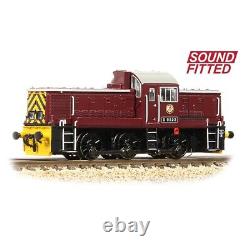 Graham Farish 372-955SF Class 14 D9523 BR Maroon (Wasp Stripes) N Gauge