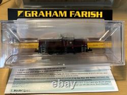 Graham Farish 372-955'n' Gauge Br Maroon Class 14 D9523 Diesel Locomotive