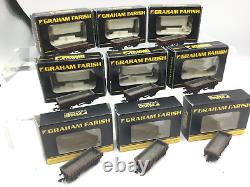 Graham Farish 373-876A/373-878A N Gauge EWS MFA Open Box Wagon x9