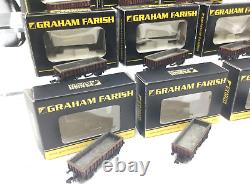 Graham Farish 373-876A/373-878A N Gauge EWS MFA Open Box Wagon x9