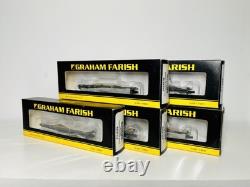 Graham Farish 373-927B N Gauge Bogie Bolster Wagon GWR Grey Job Lot x5