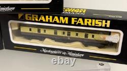 Graham Farish 374-029 & 374-052 N Gauge BR Mk1 Chocolate/Cream Coaches Boxed x3