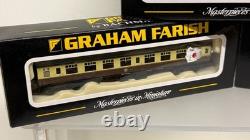 Graham Farish 374-029 & 374-052 N Gauge BR Mk1 Chocolate/Cream Coaches Boxed x3