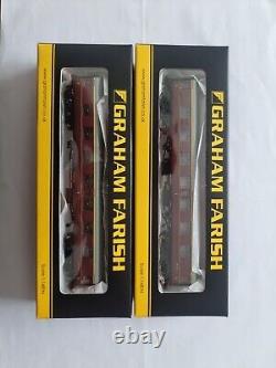 Graham Farish 374-161a Br Mk1 Fk First Corridor Maroon N Gauge X2 Coach's