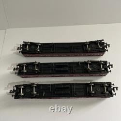 Graham Farish 374-912 Set of 3 SE&CR 60ft Birdcage Coaches, BR Crimson, N Gauge