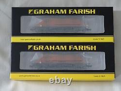 Graham Farish 377-100b Jga Bogie Hopper Wagon'rmc' +++twin Pack+++ N Gauge