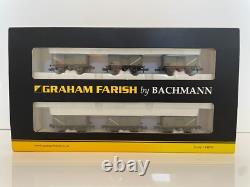 Graham Farish 377-225Z N Gauge SET OF 6 BR 16 TON STEEL MINERAL WAGONS