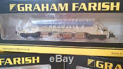 Graham Farish 377-700/701/702 N Gauge JJA MK2 Auto Ballaster 5 Car Set RAILTRACK