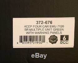 Graham Farish 411 4/CEP EMU 372-676 7126 SR Green Multiple Unit DCC Fitted
