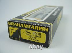 Graham Farish 8036 Class 37 Diesel No 37696 Coal Sector Livery, N Gauge, Boxed