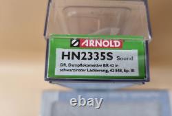 Graham Farish Arnold N Gauge HN2335S 2-10-0 Locomotive Br42 848 Sound Fitted