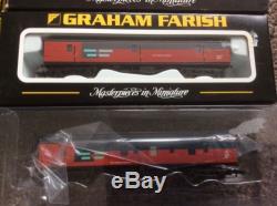 Graham Farish BR Rail Express Systems 57ft GUV Van Rake of 10 Boxed