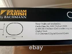 Graham Farish Bachmann 370-160 Castle Pullman DCC with sound'n gauge' set NEW