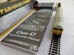 Graham Farish Bachmann n gauge Class 47 with TTS Sound & lights