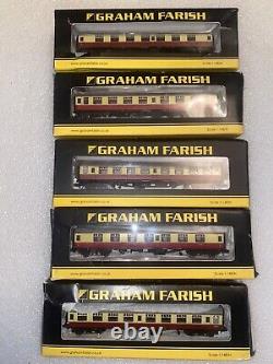 Graham Farish Bundle BR Mk1 FK First Corridor BR Crimson & Cream (N Gauge)