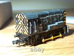 Graham Farish Class 08 DCC Sound Br Engineers Grey N Gauge