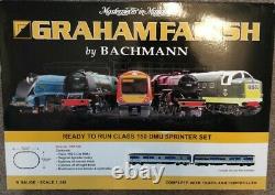Graham Farish Class 150 2-car DMU Train Set FCC Livery n gauge sprinter full set