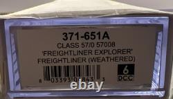 Graham Farish Class 57/0 Freightliner Explorer (Weathered) 371-651A N-Gauge