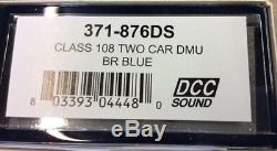 Graham Farish Class Sound Fitted 108 2 Car DMU New In Box N Gauge