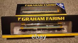Graham Farish / Dapol N gauge full Scotrail set Mk3's and DBSO with Class 47