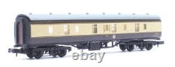 Graham Farish/ Dapol'n' Gauge Rake Of 5 Gwr/ Br Brown/cream Assorted Coaches