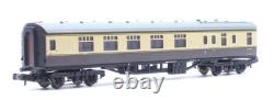 Graham Farish/ Dapol'n' Gauge Rake Of 5 Gwr/ Br Brown/cream Assorted Coaches