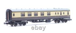 Graham Farish/ Dapol'n' Gauge Rake Of 5 Gwr/ Br Brown/cream Assorted Coaches