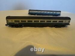 Graham Farish Mk3 Intercity In Br Blue N Gauge Coaches In Excellent Condition