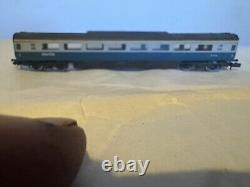 Graham Farish Mk3 Intercity In Br Blue N Gauge Coaches In Excellent Condition