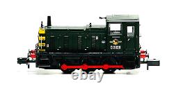 Graham Farish N Gauge 371-061a Class 03 D2028 Br Green Wasp Stripes Boxed