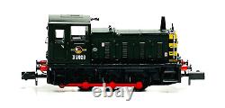 Graham Farish N Gauge 371-061a Class 03 D2028 Br Green Wasp Stripes Boxed