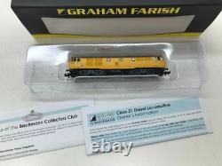 Graham Farish N Gauge 371-137 Class 31/6 Network Rail 31602 + Lights +boxed