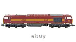 Graham Farish N Gauge 371-350a Class 60 Diesel Locomotive 60035 Ews Maroon