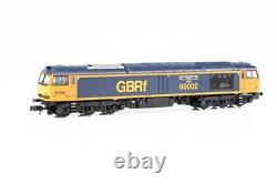 Graham Farish N Gauge 371-364 GBRf Blue & Orange Class 60 60002'Graham Farish