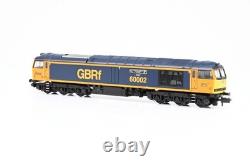 Graham Farish N Gauge 371-364 GBRf Blue & Orange Class 60 60002'Graham Farish