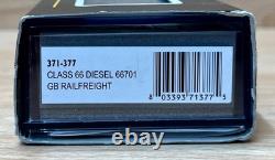 Graham Farish'N' Gauge 371-377 GB Railfreight Class 66 Diesel Locomotive 66701