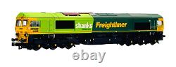 Graham Farish N Gauge 371-378 Class 66 Diesel 66522 Freightliner Shanks