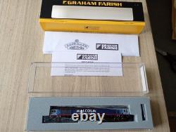 Graham Farish N Gauge 371-382 Class 66 Diesel 66412 Malcolm Rail With Lights