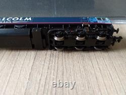 Graham Farish N Gauge 371-382 Class 66 Diesel 66412 Malcolm Rail With Lights