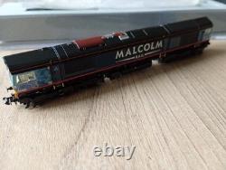 Graham Farish N Gauge 371-382 Class 66 Diesel 66412 Malcolm Rail With Lights