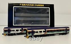 Graham Farish N Gauge 371-554 Class 158 2 Car DMU Scotrail Livery Excellent