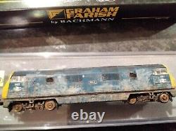 Graham Farish N Gauge 371-601A Class 42 Warship BR Blue Kelly Weathered DCC