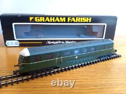 Graham Farish N Gauge 371-625A BR Green Railcar W30W tested Superb