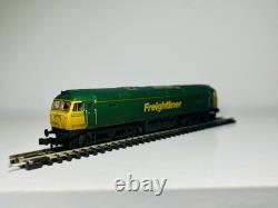 Graham Farish N Gauge 371-651A CLASS 57 57008 FREIGHTLINER (WEATHERED)