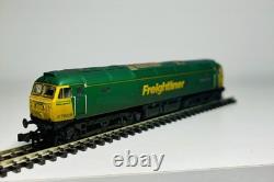 Graham Farish N Gauge 371-651A CLASS 57 57008 FREIGHTLINER (WEATHERED)