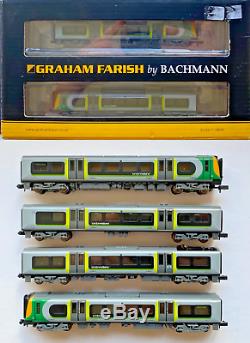 Graham Farish N Gauge 371-702 Class 350 Desiro 4 Car Emu'london Midland
