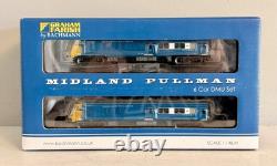 Graham Farish N Gauge 371-741 Midland Pullman 6 car unit Nanking Blue Yellow End