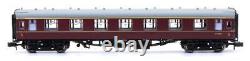 Graham Farish N Gauge 374161a/036b/926 Rake Of 3 Br Maroon Mk1 Fk/slf/bg Coaches