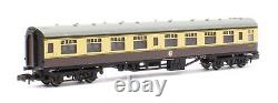 Graham Farish N Gauge 374-052/374052a Br Chocolate/cream Corridor &brake Coaches