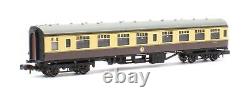 Graham Farish N Gauge 374-052/374052a Br Chocolate/cream Corridor &brake Coaches